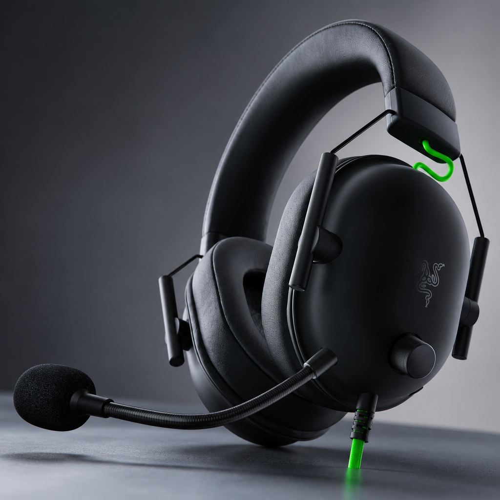 Razer BlackShark V2 X Gaming Headset: 7.1 Surround Sound - 50mm Drivers - Memory Foam Cushion - For PC, PS4, PS5, Switch - 3.5mm Audio Jack - Black