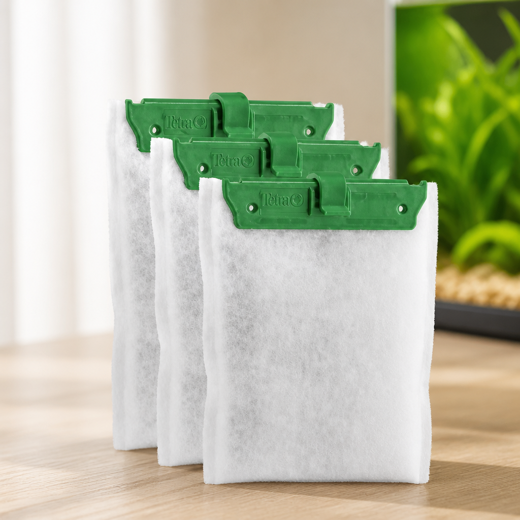 Tetra Whisper Bio-Bag Medium Filter Cartridges for Aquariums, 3 Count, Ready to Use, Fits Tetra Whisper Fish Tank Filters 5-10 Gal, PF-10, IQ 10