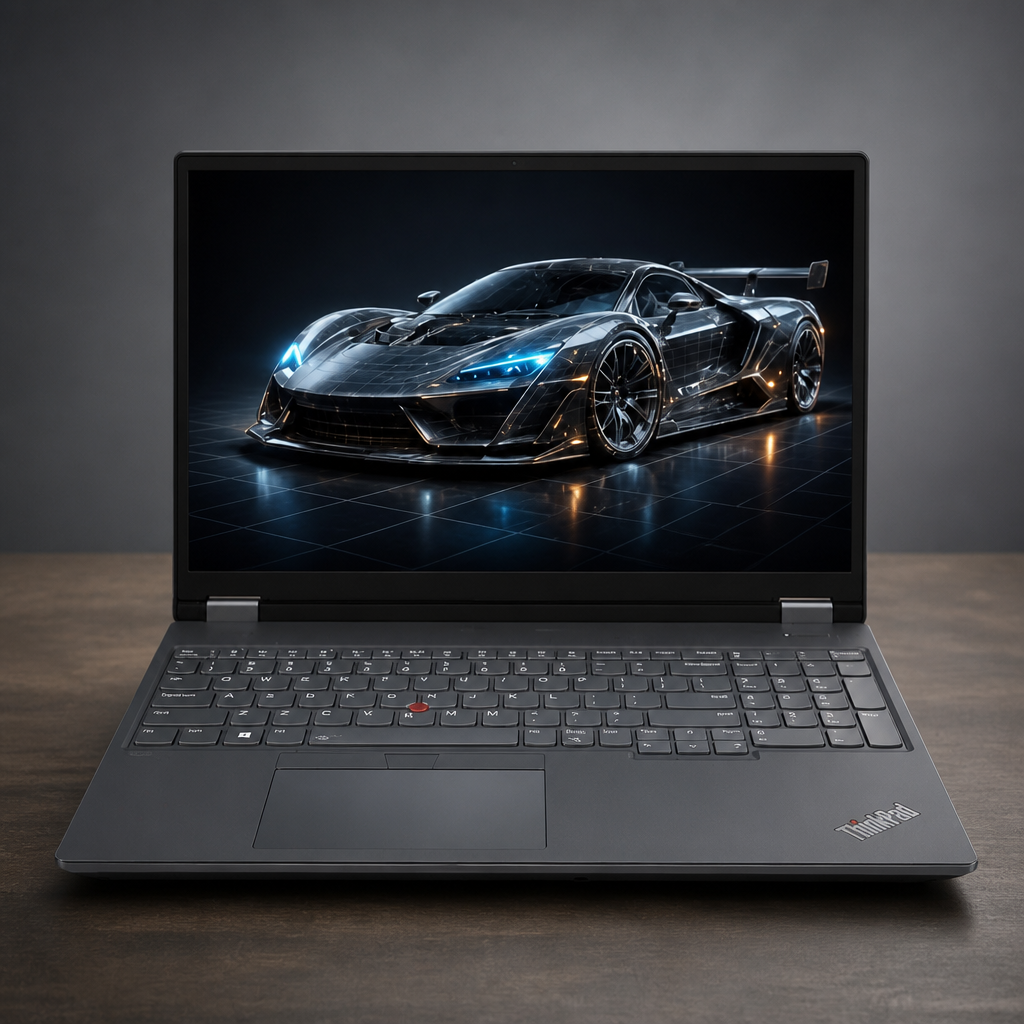 Lenovo ThinkPad P16 Mobile Workstation Laptop (16" UHD+ 4K+, NVIDIA RTX 3500 Ada 12GB, Intel Core i7-14700HX, 32GB DDR5, 1TB SSD), Engineer, Designer, Architect, Fingerprint, IR Webcam, Win 11 Pro