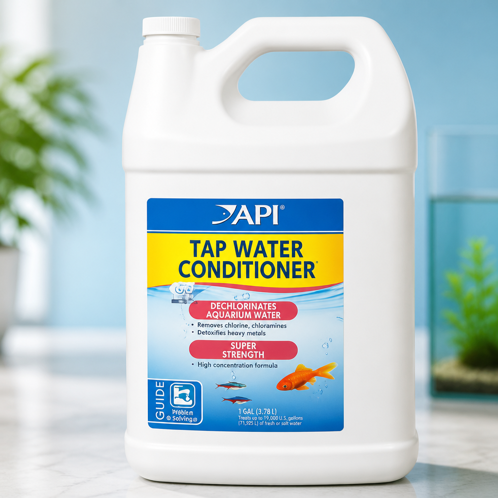 API TAP Water Conditioner Aquarium Water Conditioner 1-Gallon Bottle