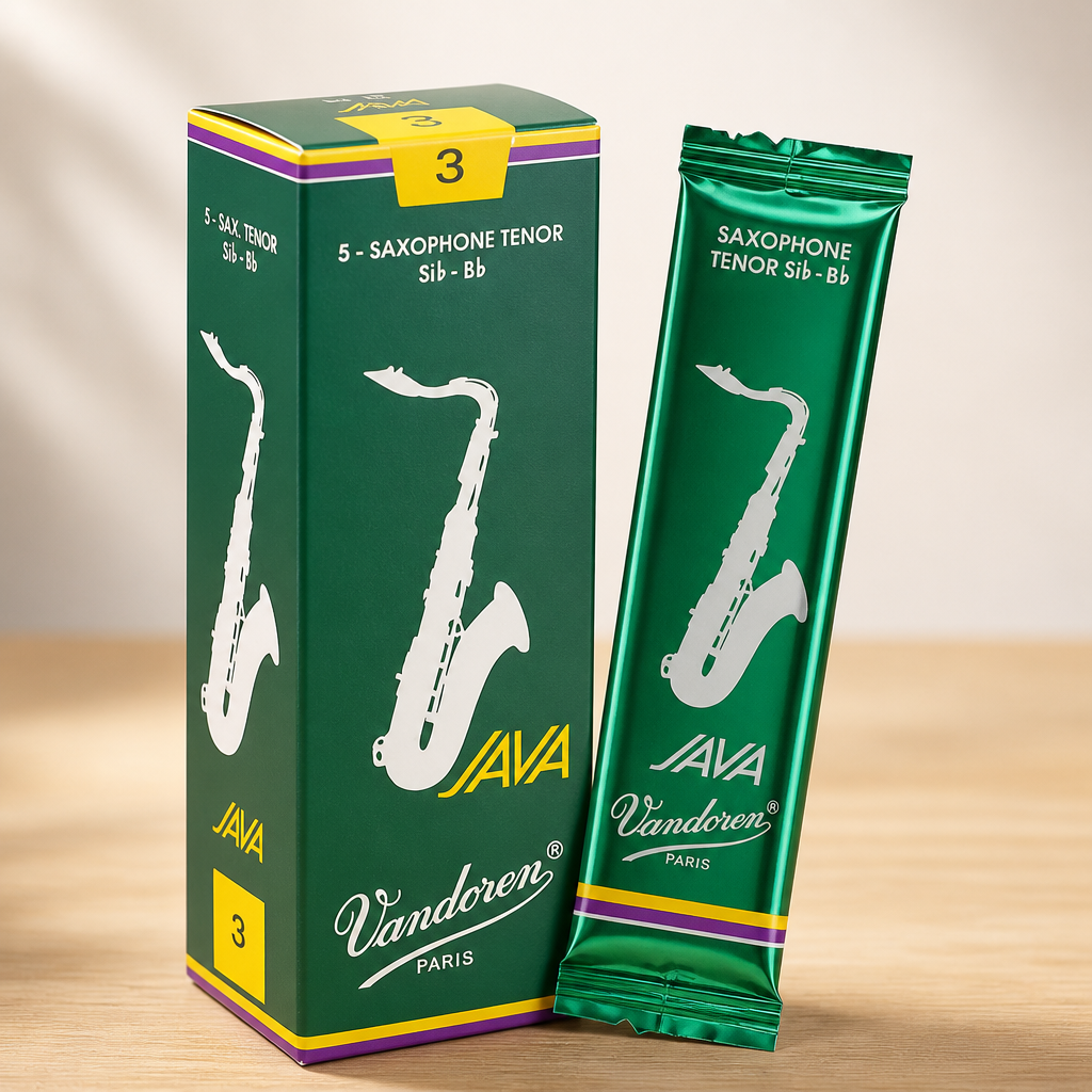 Vandoren SR273 Tenor Sax JAVA Reeds Strength 3; Box of 5