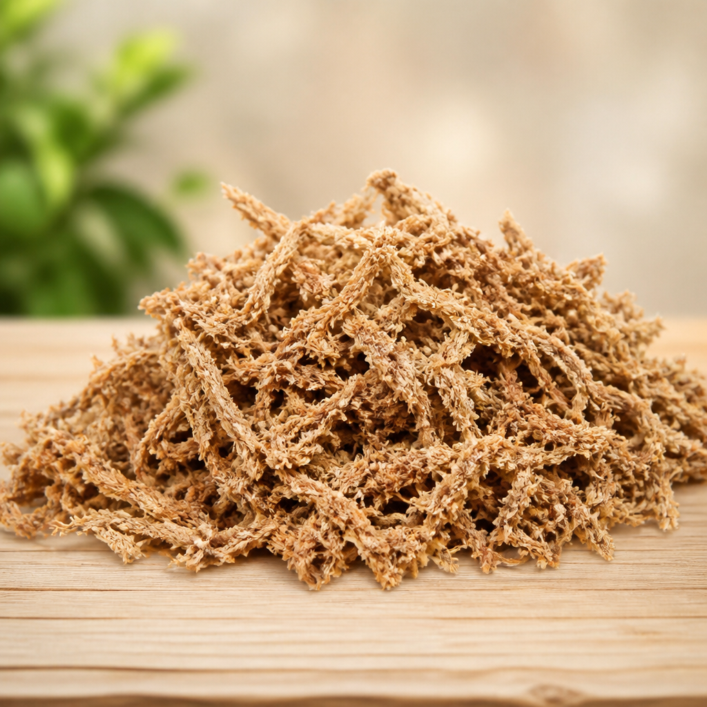 The Habitat Life - Natural Sphagnum Moss - for Reptiles, Amphibians & Invertebrates Terrariums - Humidity Control - Ideal for Burrowing & Nesting - Dye-Free & Safe - Medium - 1 Pack