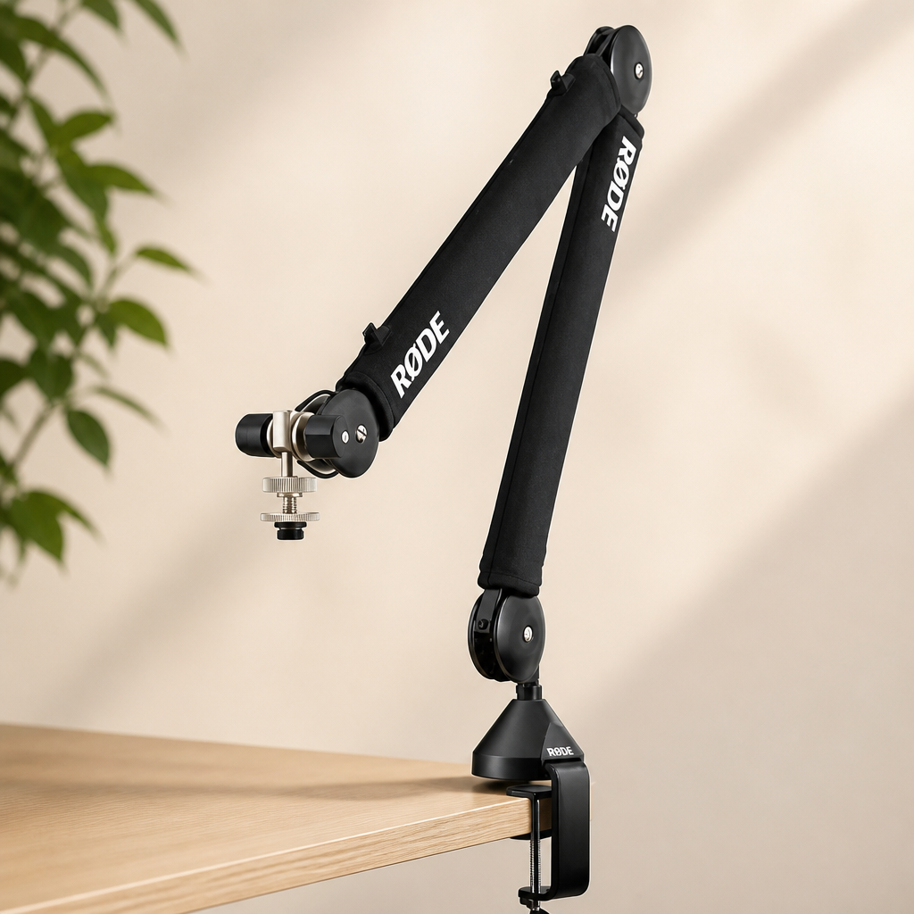 RØDE PSA1+ Professional Studio Arm with Spring Damping and Cable Management, Black