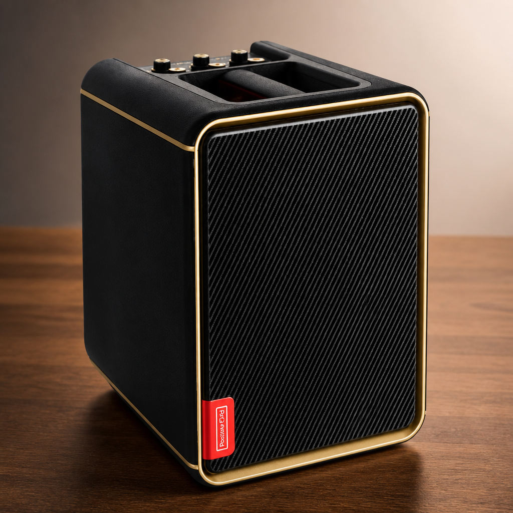Positive Grid Spark Edge 65W Portable 4-Channel Smart Guitar Amp & PA System with Built-in Looper, AI Features & Smart App for Electric, Acoustic, Bass, Vocals, Keyboards and More