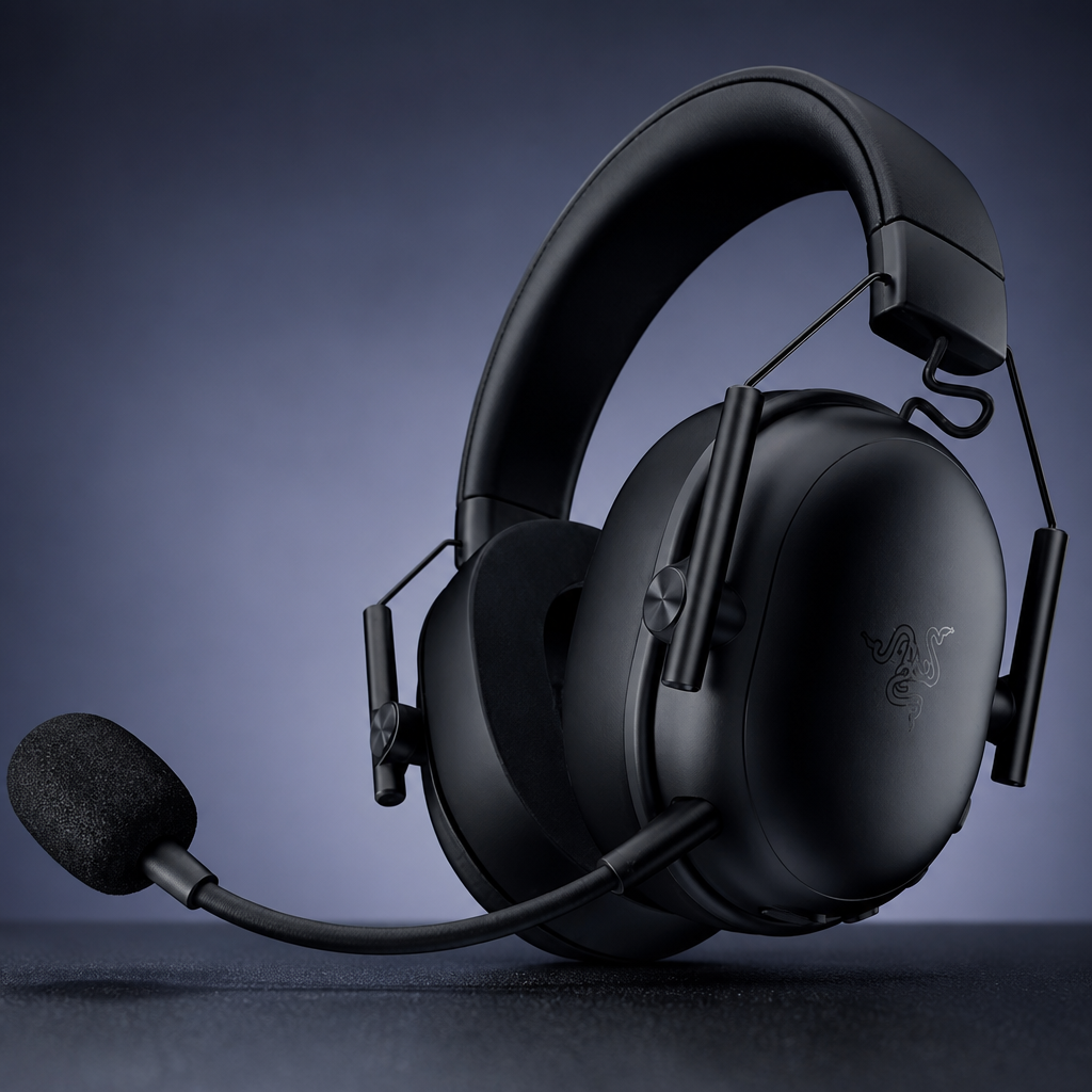 Razer BlackShark V3 X HyperSpeed Wireless Gaming Headset for PC: 50mm Drivers - Cardioid Mic - 2.4 GHz, Bluetooth, USB - Works with Mac, PS5, Nintendo Switch, Smartphone - 70 Hr Battery - Black