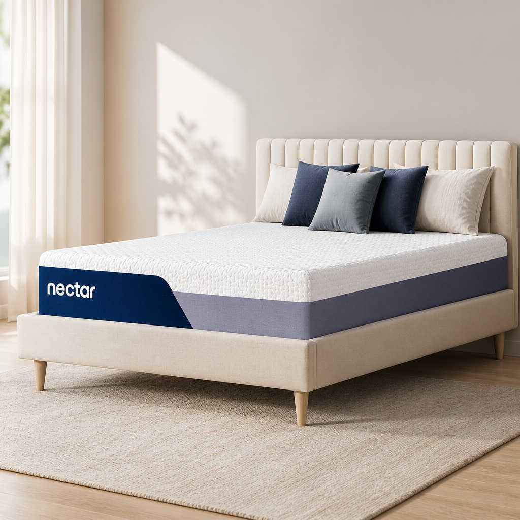 Nectar Premier 13” Full Mattress - Medium Firm - Contouring Memory Foam - Cooling Upgrade - Back Pain Relief - Mattress in a Box - 365-Night Trial & Forever Warranty