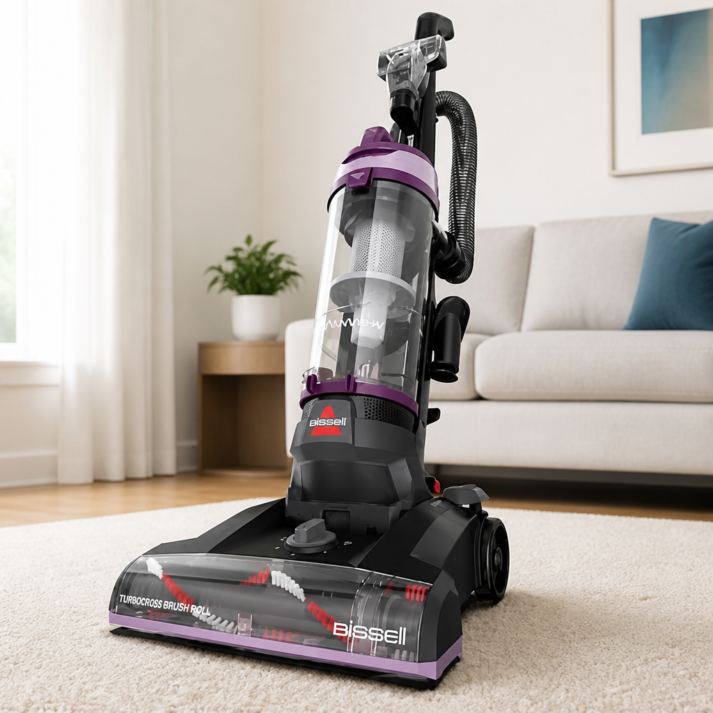 Bissell CleanView Upright Vacuum with Pet Hair Brush Roll, Powerful Suction, Pet Hair Tools, Large Dirt Container, 4438