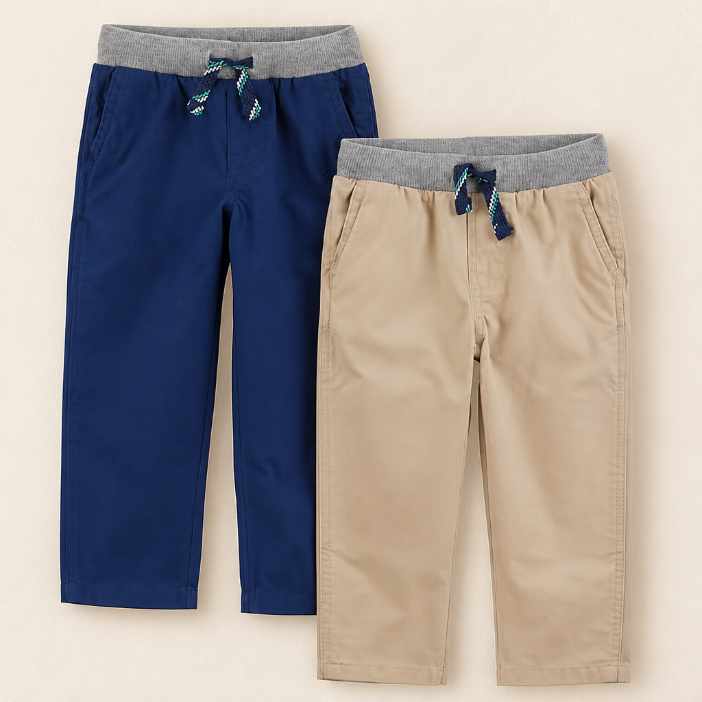 Simple Joys by Carter's Baby Boys' 2-Pack Pull on Pant