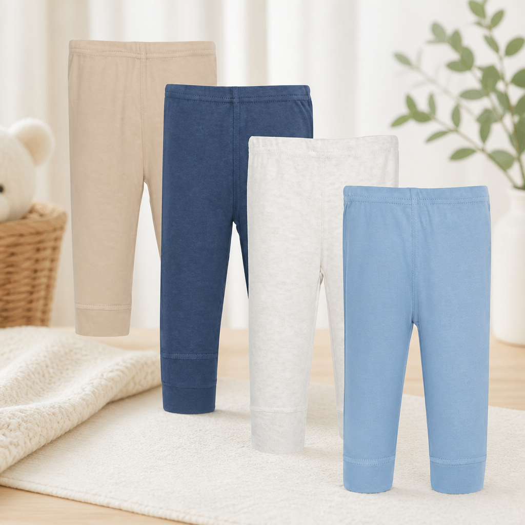 Hudson Baby Unisex Baby Cotton Pants and Leggings