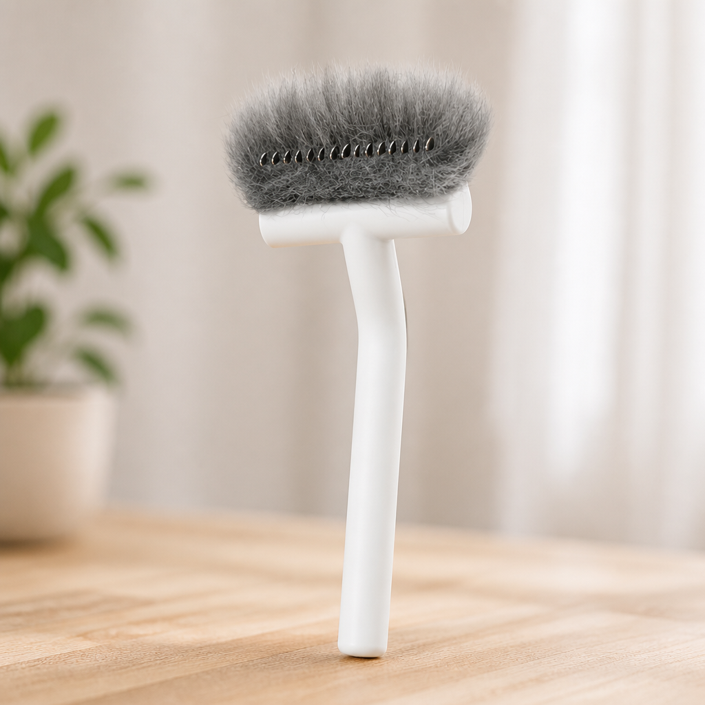 aumuca Dog & Cat Deshedding Brush – Pet Grooming Brush & Undercoat Rake for Long or Short Hair – Dematting Comb for Dogs, Cats, Matted Fur, Kitten, Puppy, Rabbit, Horse