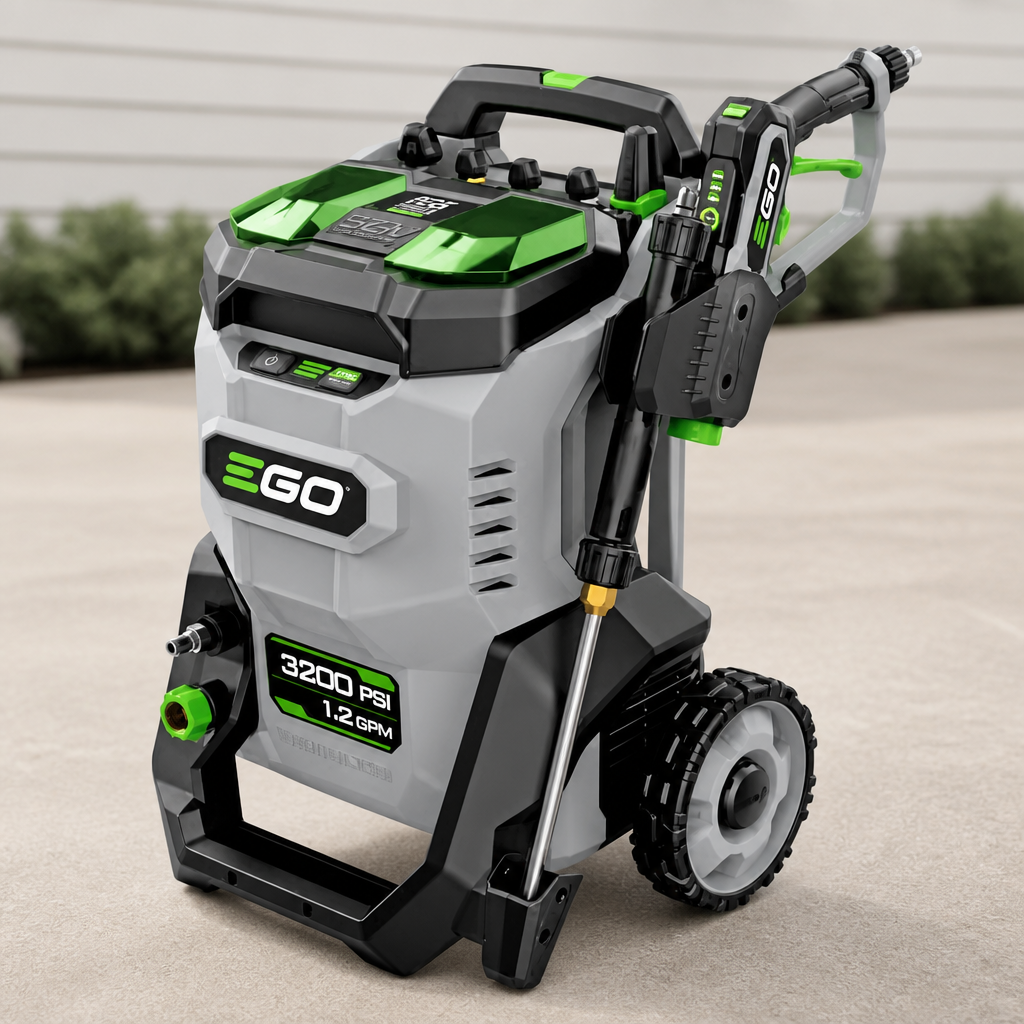EGO Power+ Electric Pressure Washer, 3200 PSI Power Washer, Battery and Charger Not Included - HPW3200
