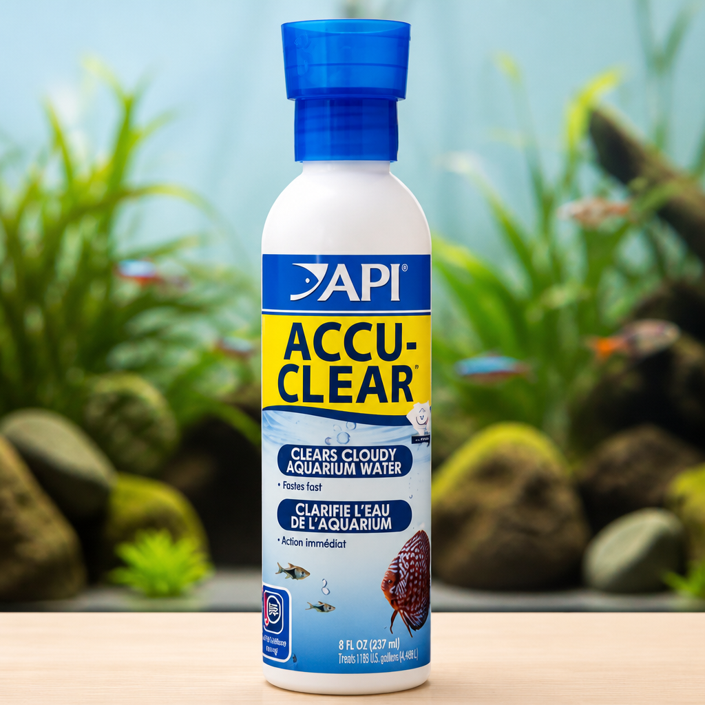 API ACCU-CLEAR Freshwater Aquarium Water Clarifier 8-Ounce Bottle