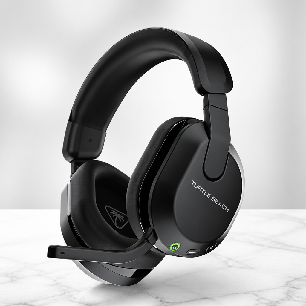 Turtle Beach Stealth 600 Wireless Gaming Headset for Xbox, PS5, PC, Mobile | Xbox Series X|S, Xbox One, PlayStation, PS4, Multiplatform, Bluetooth, 50mm Drivers, 80-Hr Battery, Flip-to-Mute Mic, White
