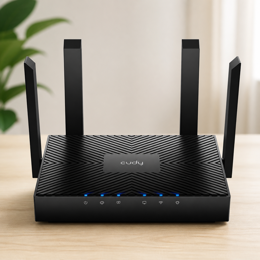 Cudy AX3000 WiFi 6 Router – 802.11ax Wireless Dual Band Gigabit Internet Router, VPN Compatible, MU-MIMO, WireGuard, Cudy Mesh Compatible WR3000 V2.0